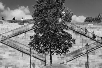 stairs to charles bridge