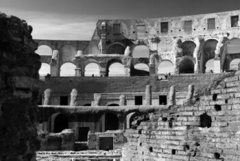 inside the colosseum